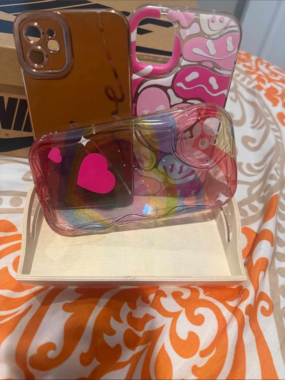 iPhone 16 Pro Max 3 Bundle Love/Hearts Phone Cases